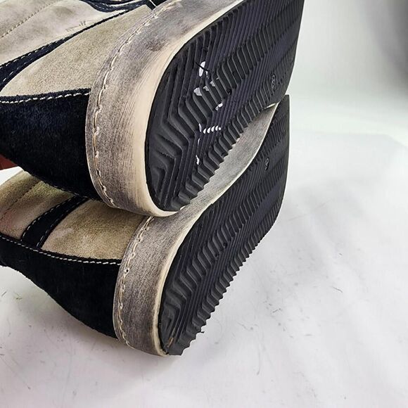 Fontanina Oliberte Hi-top Sneakers US 9 Gray/black Suede Lace-Up Ankle Boot Shoe - Picture 12 of 15